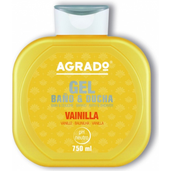 AGRADO гель для ванн Ванильный "Vanilla" стимулирующий 750мл AGRADO гель для ванн Ванильный "Vanilla" стимулирующий 750мл