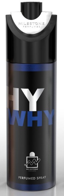 Milestone Why men Парфюмированный Дезодорант-спрей 200мл