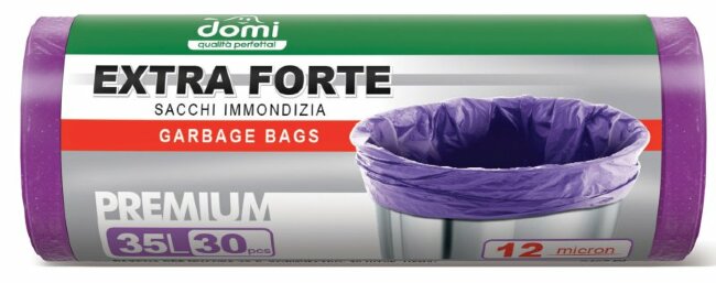 Domi Мешки для мусора 35л/30шт Domi Мешки для мусора 35л/30шт