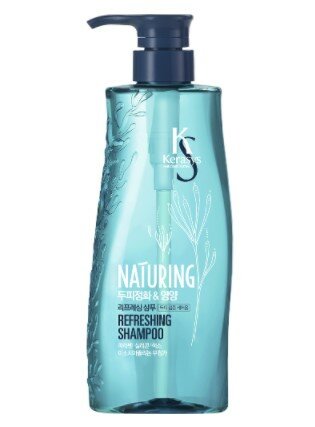 KERASYS Шампунь для волос Naturing Refreshing Уход за кожей головы с морскими водорослями 500 мл.