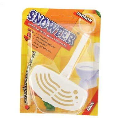 Snowter Очиститель для унитаза Подвеска, 30гр. Лимон Snowter Очиститель для унитаза Подвеска, 30гр. Лимон