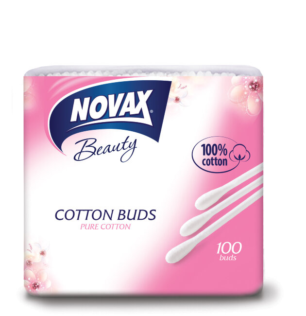 Novax ватные палочки 100 пакет