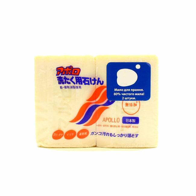 Мыло для стирки Daiichi Apollo, 2шт х 140 г Мыло для стирки Daiichi Apollo, 2шт х 140 г