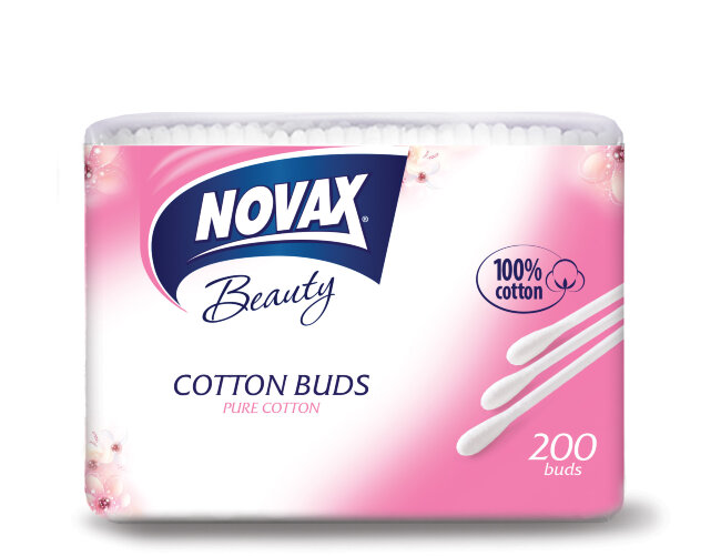 Novax ватные палочки 200 шт пакет Novax ватные палочки 200 шт пакет