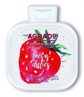 AGRADO гель для ванн и душа Сладкая клубника "Sweet strawberries" 750мл