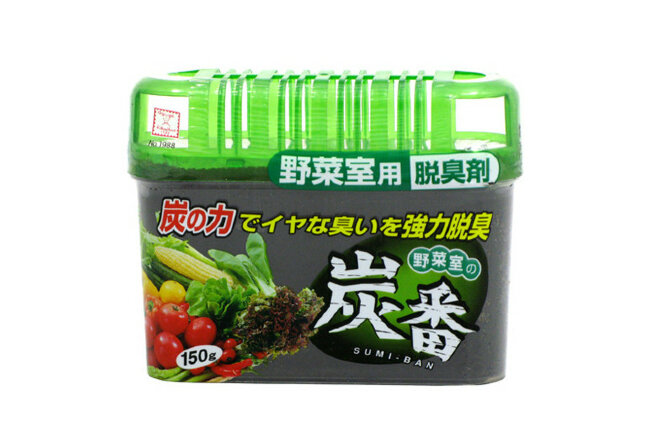 Поглотитель неприятных запахов для овощного отделения холодильника с древесным углем, 150 г