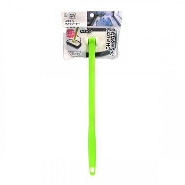 Губка для чистки ванн меламиновая на длинной ручке, 1 шт Губка для чистки ванн меламиновая на длинной ручке, 1 шт