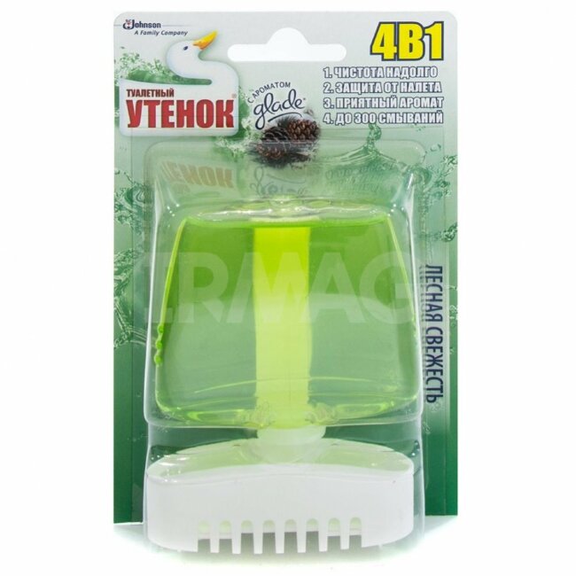 Освежитель для унитаза Туалетный Утенок Лесная свежесть (55 мл) Освежитель для унитаза Туалетный Утенок Лесная свежесть (55 мл)