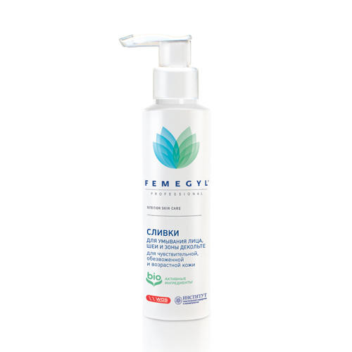 FEMEGYL Сливки для умывания лица, шеи и зоны декольте 100мл FEMEGYL Сливки для умывания лица, шеи и зоны декольте 100мл