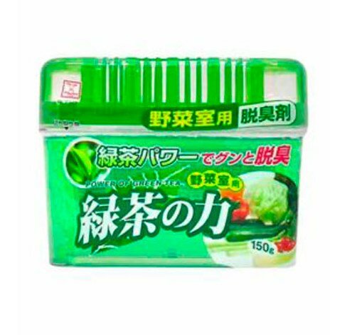 Поглотитель неприятных запахов для овощного отделения холодильника с экстрактом зеленого чая, 150 г