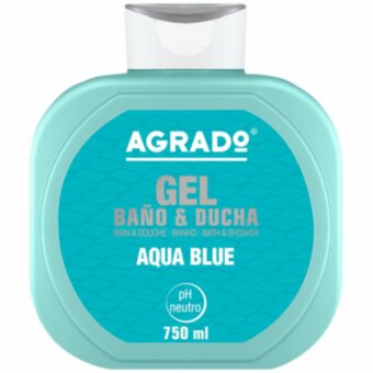 AGRADO гель для ванн и душа"Aqua blue" увлажняющий 750мл AGRADO гель для ванн и душа"Aqua blue" увлажняющий 750мл