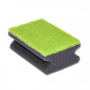 Master FRESH Губки для мытья посуды профилированные, 2шт. BLACK поролон
