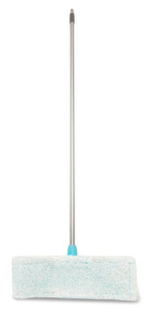 МЖ Швабра плоская универсальная LUXE КОМФОРТ с прорезиненной рукояткой 118 см