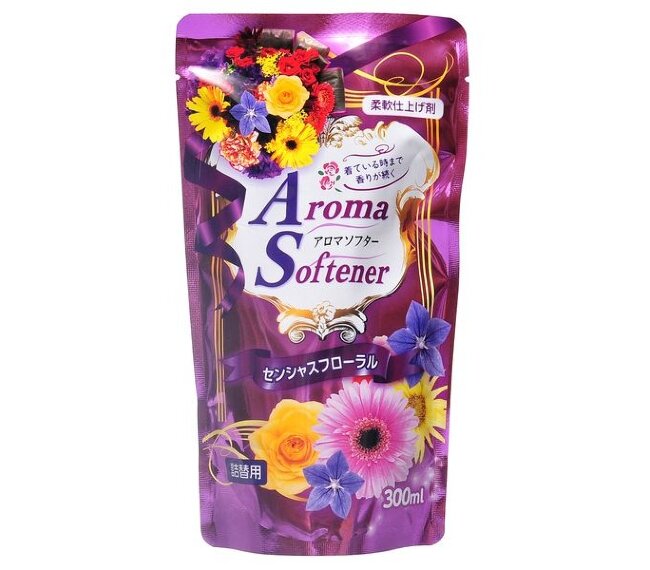 Кондиционер для белья с микрокапсулами с ароматом полевых цветов, сменная упаковка, 300 мл Кондиционер для белья с микрокапсулами с ароматом полевых цветов, сменная упаковка, 300 мл