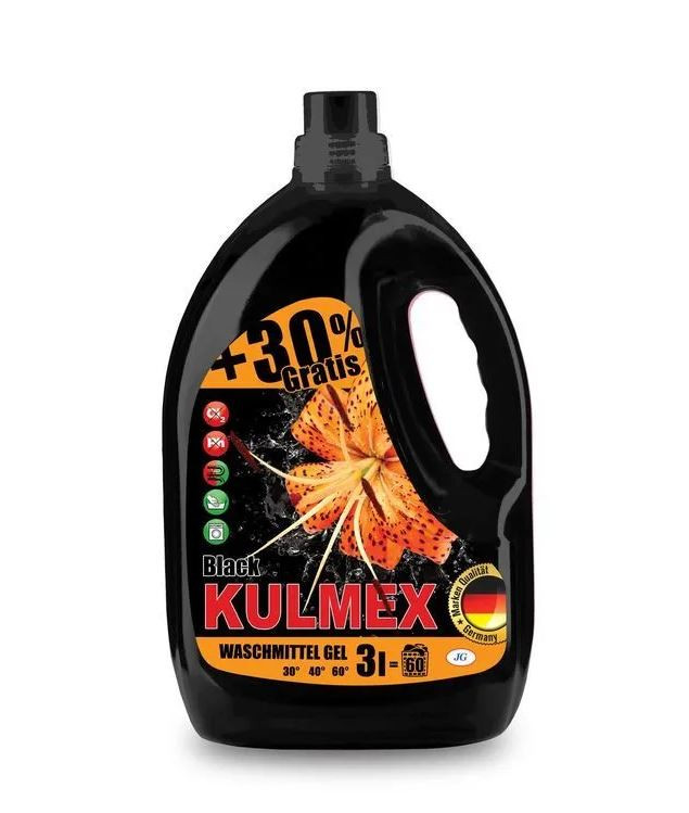 Купить KULMEX Gel Black 3,0 L гель для стирки 3 л. 60 стирок