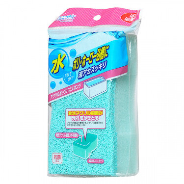 Губка для чистки акриловых ванн, цвета в ассортименте, 1 шт Губка для чистки акриловых ванн, цвета в ассортименте, 1 шт