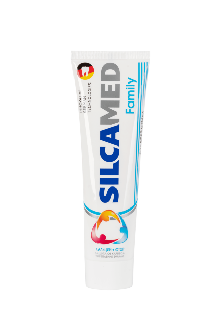 Зубная паста SILCAMED Family 100 Зубная паста SILCAMED Family 100