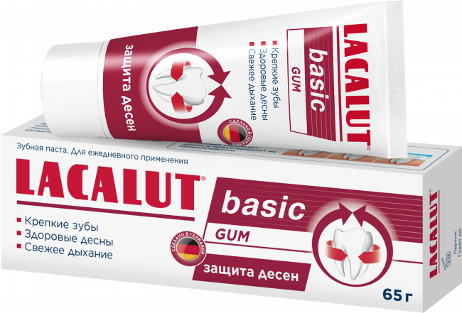 Зубная паста LACALUT® basic gum, 65 г