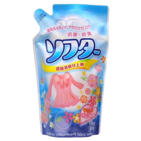 Кондиционер для белья концентрированный, сменная упаковка, 400 мл Кондиционер для белья концентрированный, сменная упаковка, 400 мл