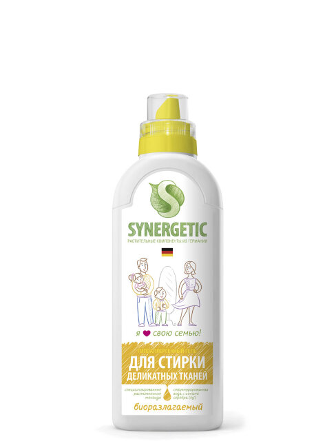 Synergetic средство для стирки Деликатного белья 750мл Synergetic средство для стирки Деликатного белья 750мл