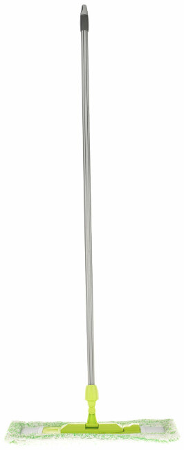 МЖ Швабра плоская универсальная LUXE ИДЕАЛ с прорезиненной рукояткой 118 см