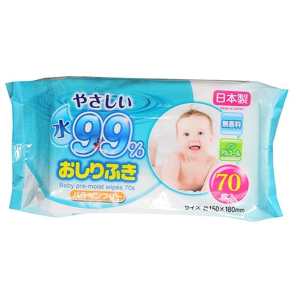 Салфетки влажные деликатные с пропиткой на водной основе 15х18 см, 70 шт Салфетки влажные деликатные с пропиткой на водной основе 15х18 см, 70 шт