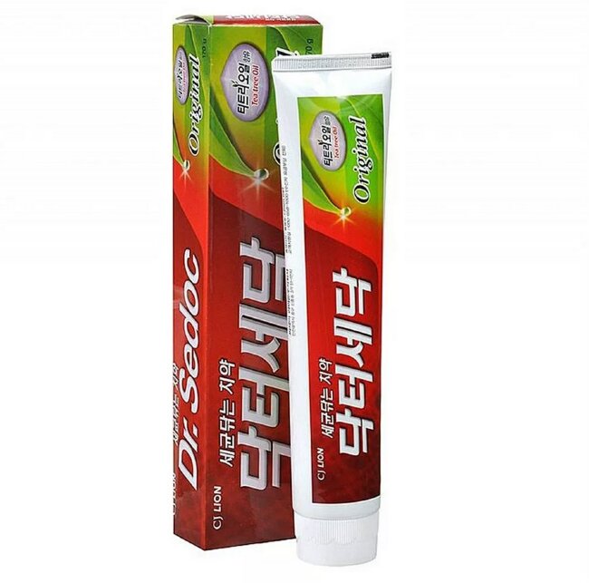 Зубная паста "Dr. Sedoc" с экстрактом масла чайного дерева, 140 гр Зубная паста "Dr. Sedoc" с экстрактом масла чайного дерева, 140 гр