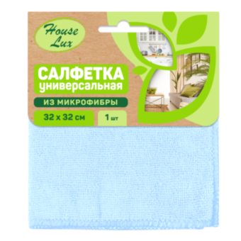 House Lux №1 тряпка для пола микрофибра 50*70	