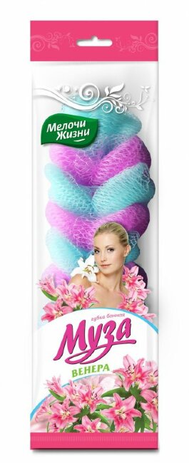МЖ Косичка для душа Муза Венера 1 шт МЖ Косичка для душа Муза Венера 1 шт