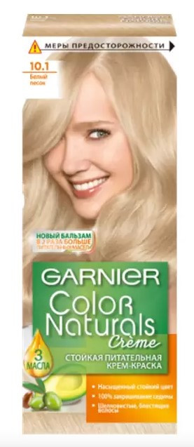 Garnier color naturals краска для волос Перламутровый блонд 10.1 Garnier color naturals краска для волос Перламутровый блонд 10.1