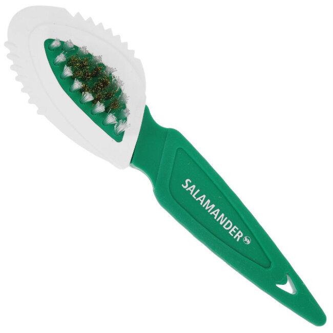 Salamander Щетка комбинированная для замши, велюра и нубука, 1 шт Salamander Щетка комбинированная для замши, велюра и нубука, 1 шт