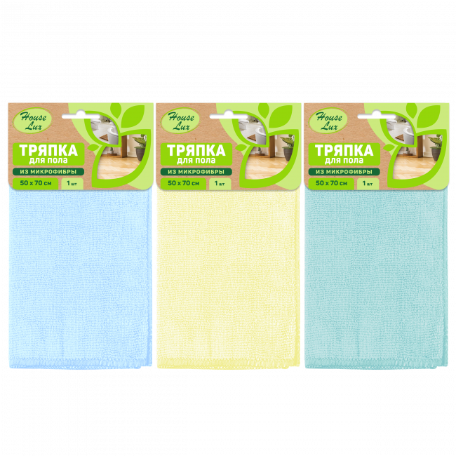 House Lux №1 салфетка универсальная 32*32 из МИКРОФИБРЫ