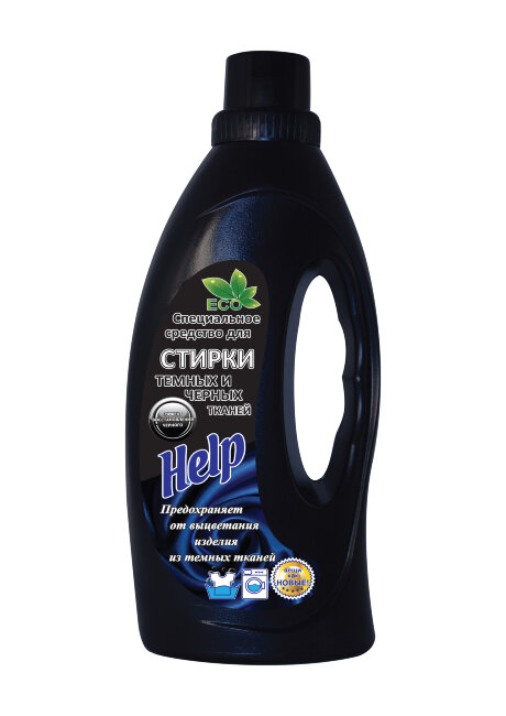 Специальное средство для стирки темных и черных тканей "Help" 1000 г Специальное средство для стирки темных и черных тканей "Help" 1000 г