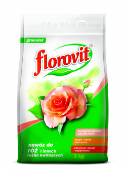 FLOROVIT  гранулированный для роз и других цветущих растений, 3 кг