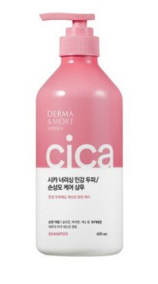 Шампунь для волос DERMA & MORE ПИТАНИЕ (для поврежденных волос и чувствительной кожи головы) 600мл