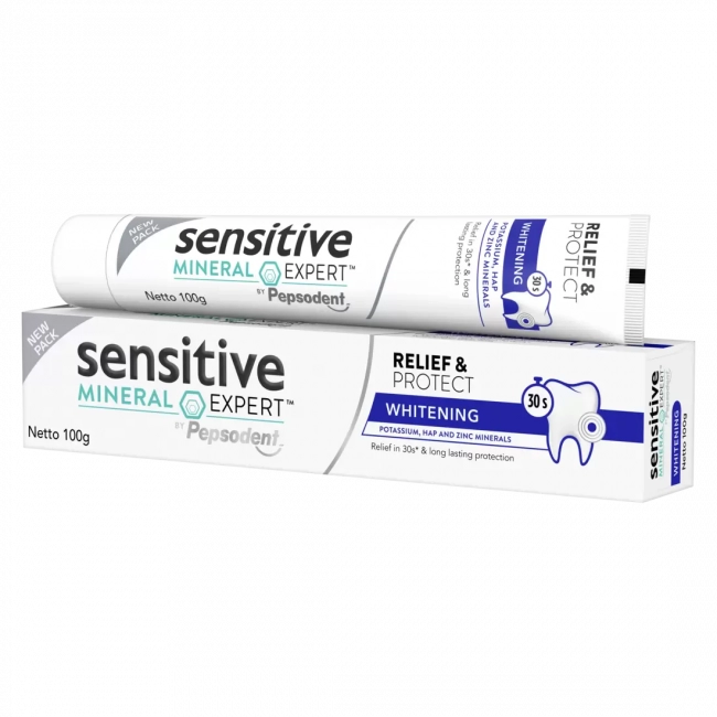 Эксперт от Пепсодент зубная паста Сенситив Минерал «Отбеливание» 100 гр. Эксперт от Пепсодент зубная паста Сенситив Минерал «Отбеливание» 100 гр.