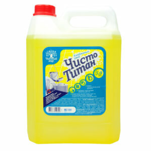 ТИТАН средство для посуды канистра 5л, Лимон ТИТАН средство для посуды канистра 5л, Лимон