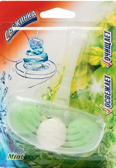 Освежитель - Блистер WC шариковый "Свежинка" мята 40 гр.