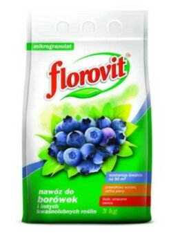 FLOROVIT ,Для голубики и других кислотолюбивых растений, гранулированный 3 кг