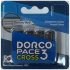 Dorco Peace CROSS 3 (4шт) кассеты с 3 лезвиями для станка СROSS, TRC 1040