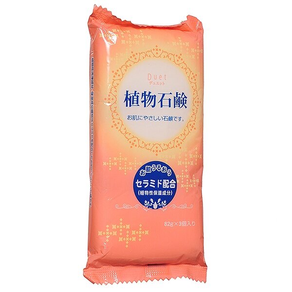 Мыло туалетное натуральное увлажняющее "Duet" с ароматом цветов, 3шт х 82 г Мыло туалетное натуральное увлажняющее "Duet" с ароматом цветов, 3шт х 82 г