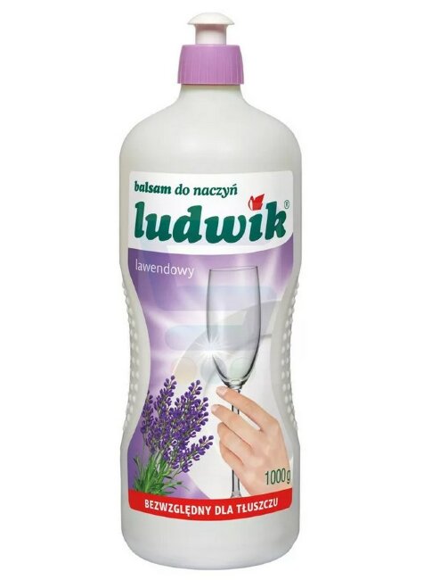 Ludwik жидкость для мытья посуды бальзам  Лаванда 1л