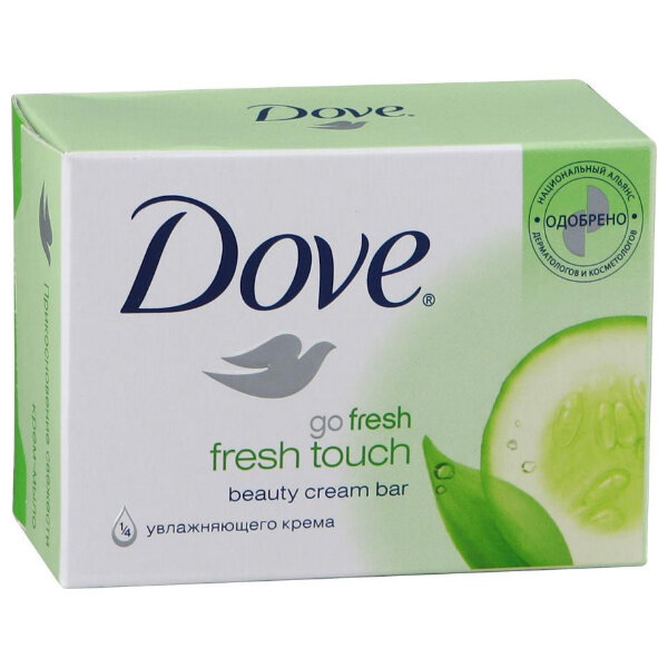 Дав Крем-мыло 135гр "Прикосновение Свежести"													