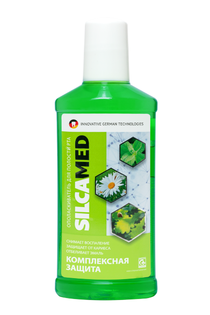 Ополаскиватель полости рта SILCAMED КОМПЛЕКСНАЯ ЗАЩИТА 250мл