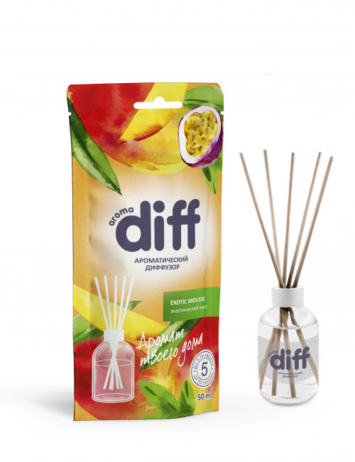 Диффузор ароматический "Экзотический мусс" 50 мл Диффузор ароматический "Экзотический мусс" 50 мл