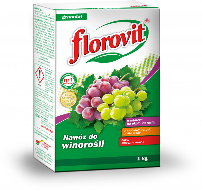 Florovit Удобрение гранулированное для винограда, коробка, 1 кг Florovit Удобрение гранулированное для винограда, коробка, 1 кг