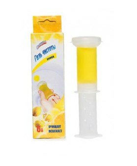 Гелевый диск чистоты WC с дозатором "Свежинка" лимон, 6шт Гелевый диск чистоты WC с дозатором "Свежинка" лимон, 6шт