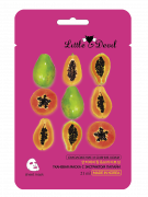 Антивозрастная тканевая маска с экстрактом папайи "Little Devil", 21 г.