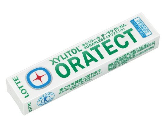 Lotte Резинка жевательная Xylitol Oratect чистая мята, 21г Lotte Резинка жевательная Xylitol Oratect чистая мята, 21г