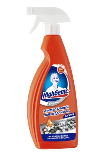 HighGenic Premium Универсальный жироудалитель спрей 750 мл